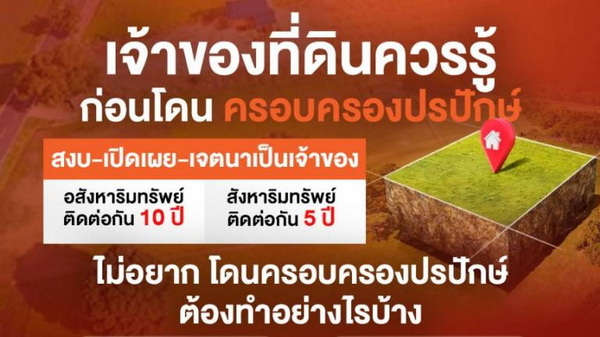 เจ้าของที่ดินควรรู้ ก่อนโดน ครอบครองปรปักษ์ เจ้าของที่ดินควรรู้ ก่อนโดน ครอบครองปรปักษ์