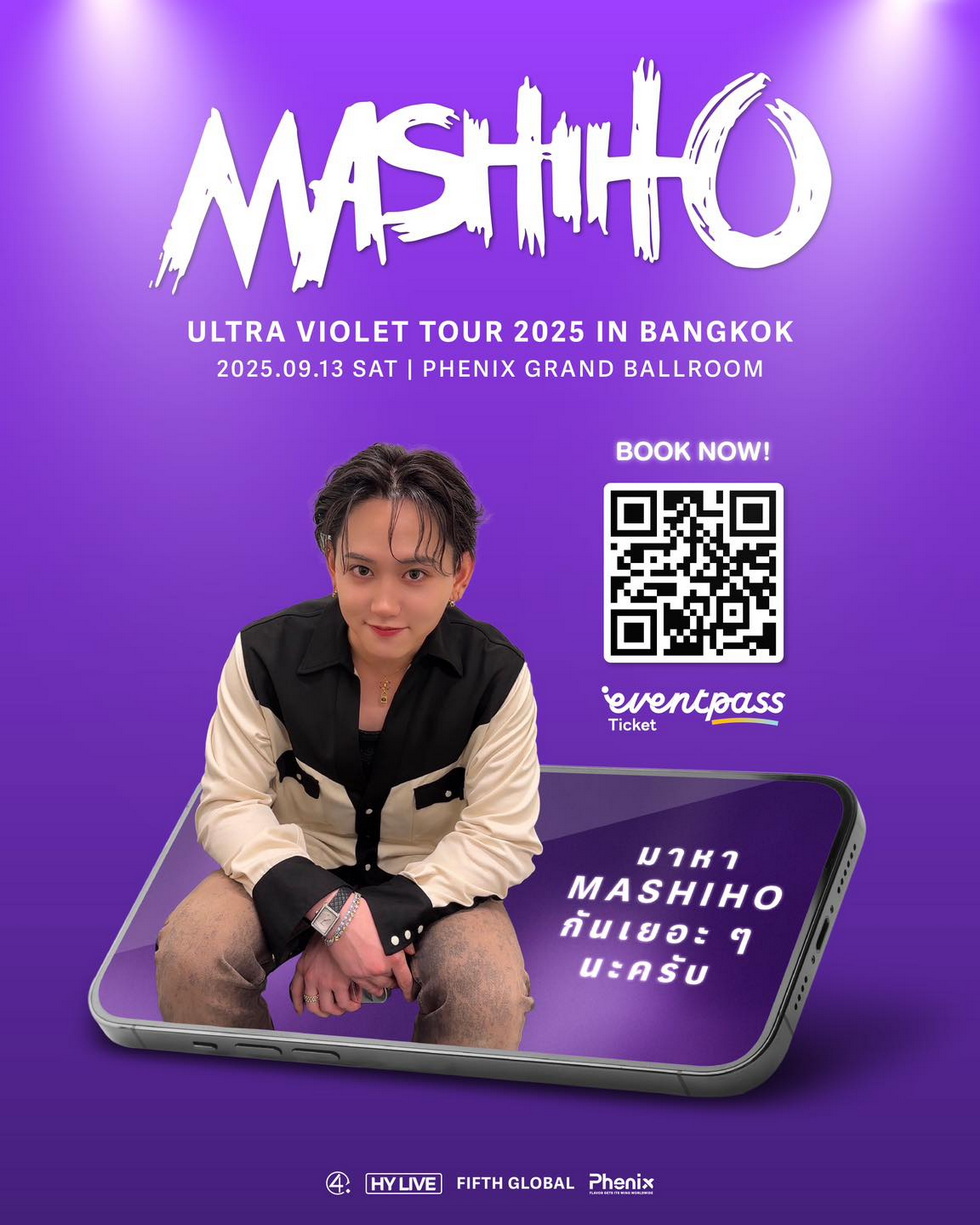 MASHIHO Ultra Violet Tour 2025 IN Bangkok MASHIHO Ultra Violet Tour 2025 IN Bangkok