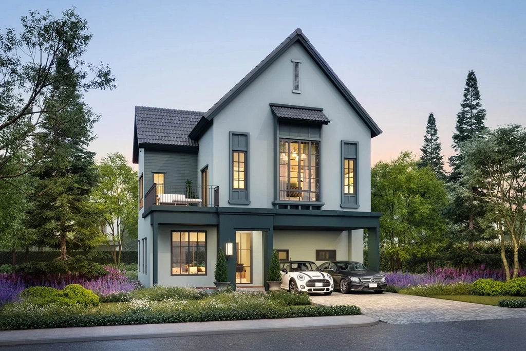 บ้านเดี่ยว พระราม 2 - สราญสิริ เทียนทะเล 30 บ้านเดี่ยว พระราม 2 - สราญสิริ เทียนทะเล 30